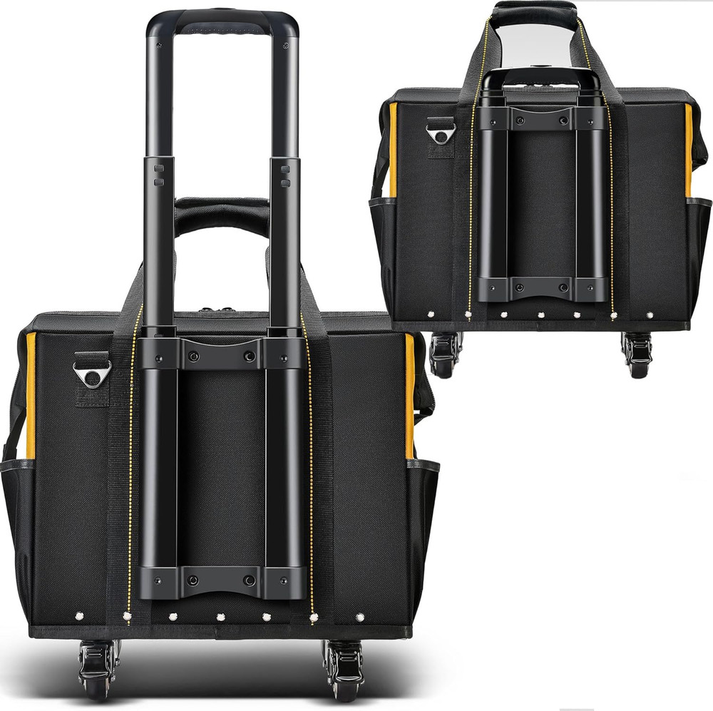 Versatile Rolling Tool Bag - Select 2-Wheel or 4-Wheel Option!