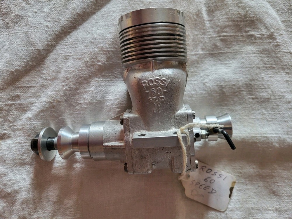 Rossi R60 Speed Rc Model Airplane Engine Vintage Model Engine
