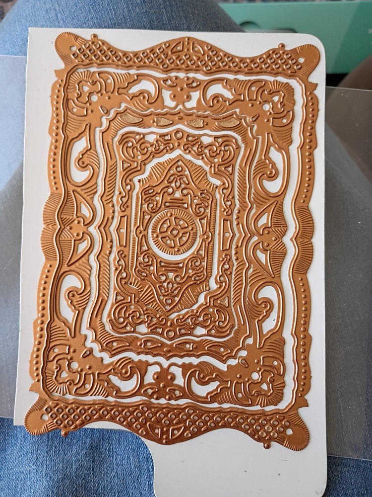 Spellbinders Ornate Rectangle Nested Dies