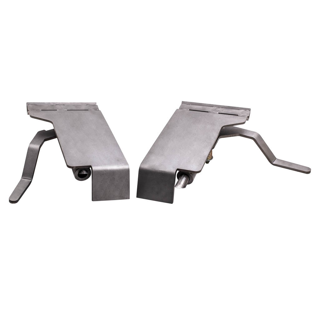 2 Pcs Universal Weld-On Skid Steer Quick Attach Conversion Adapter Quick Tach
