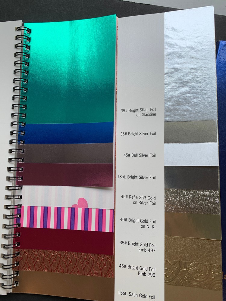 Hampden Papers Foil Paper Samples - Great for Crafting