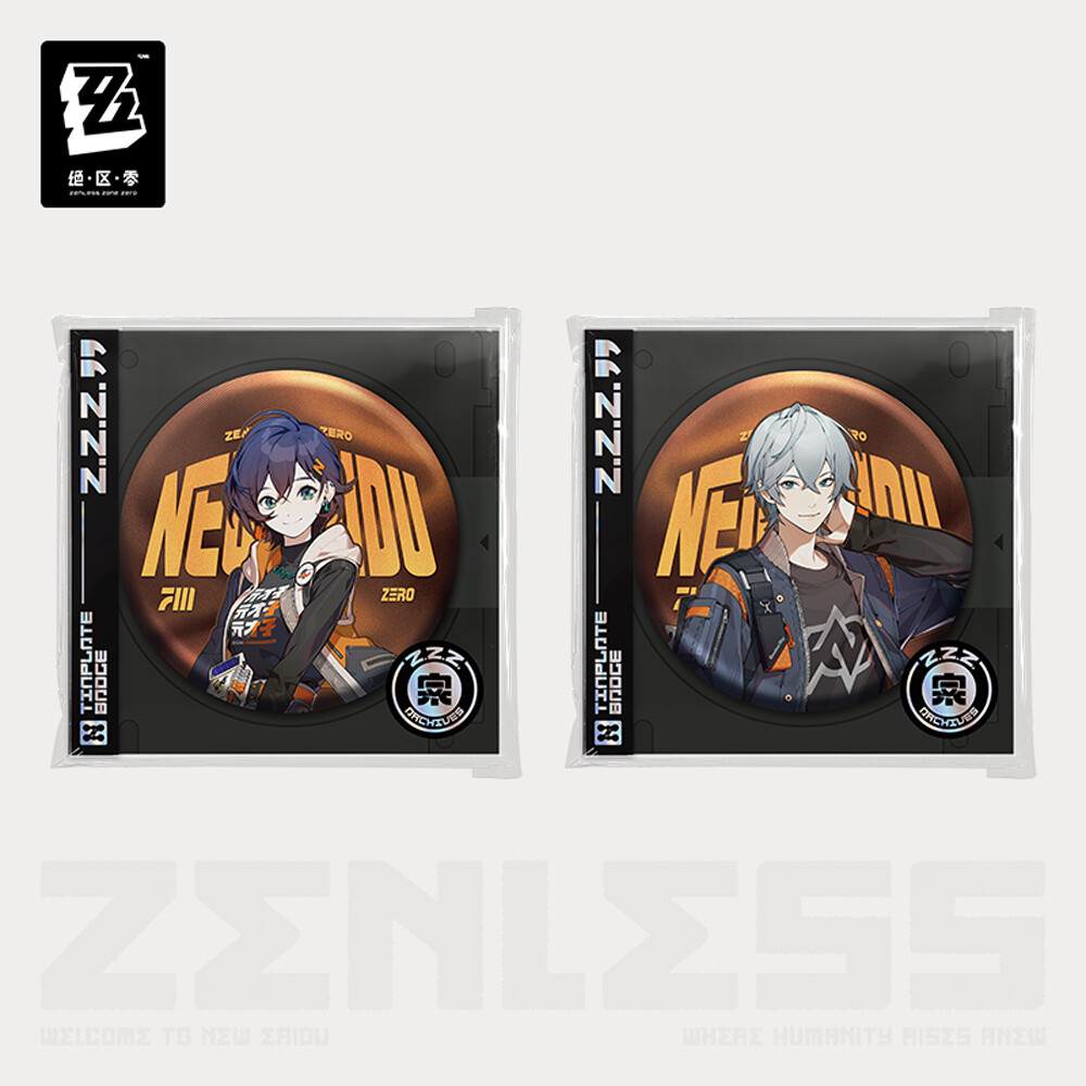 ZZZ miHoYo Zenless Zone Zero Badge Belle Wise Official Emblem Proxy Phaethon