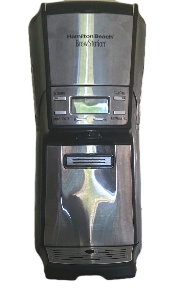 Hamilton Beach BrewStation 12-Cup/3 Quart Programmable Single Serv Coffee Maker