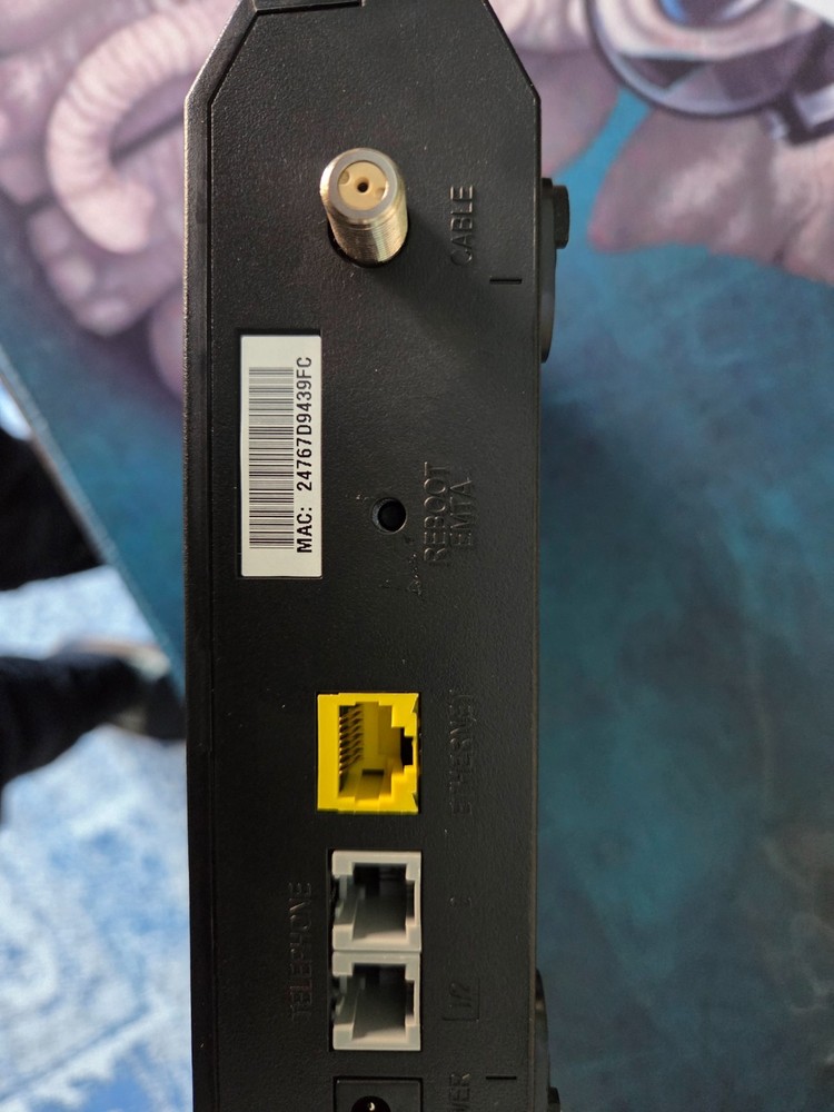 Cisco Router dpc3208, 2 Ports