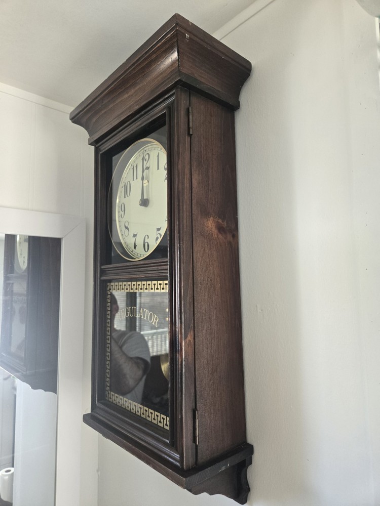 Vintage Ridgeway Regulator Wall Clock
