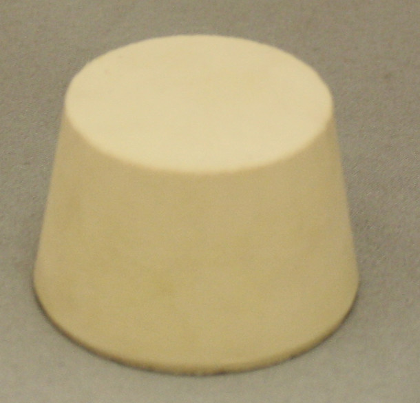 LD Carlson No. 7.5 Solid Rubber Stopper