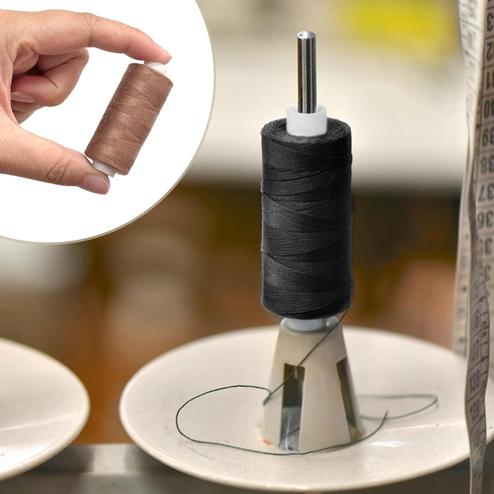 6 Colors Sewing Thread Kit Strong Polyester Quilting Thread 393 Yards per Spools