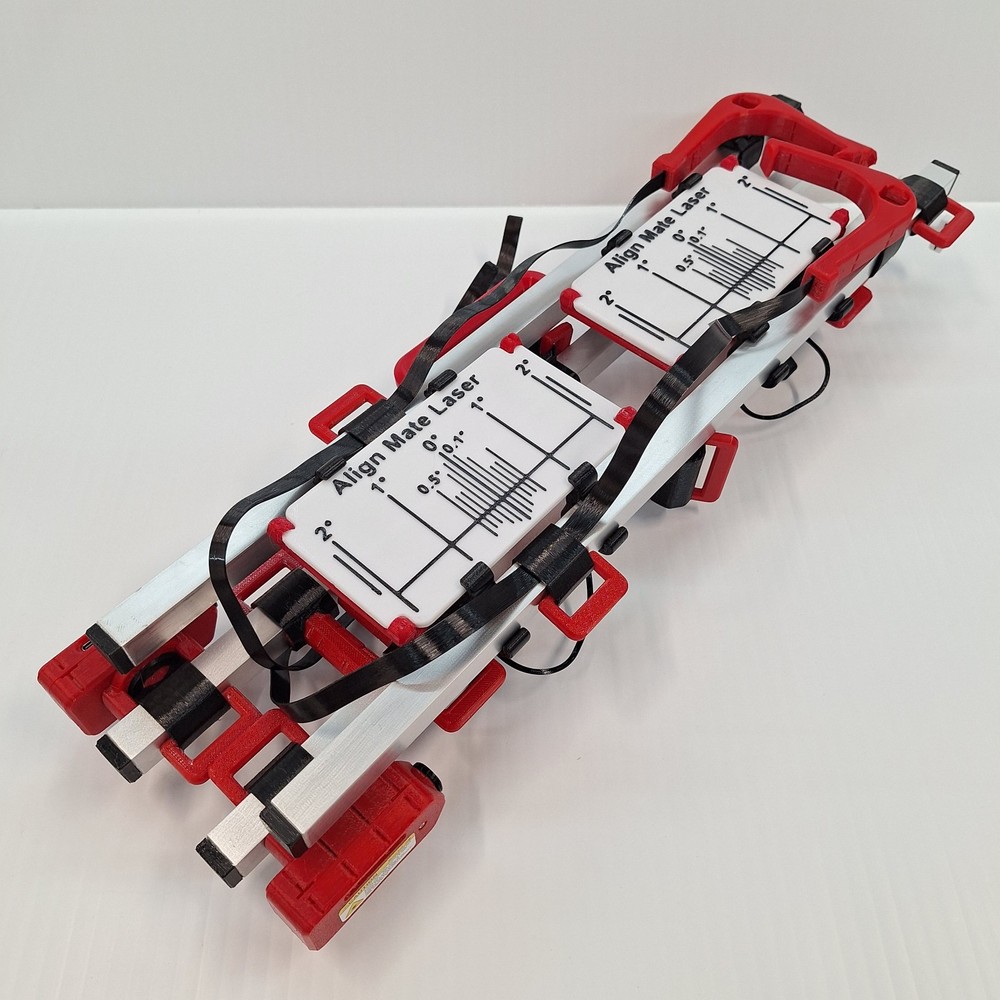 Precision Laser Toe Wheel Alignment Tool – DIY, Portable, Real-Time Feedback