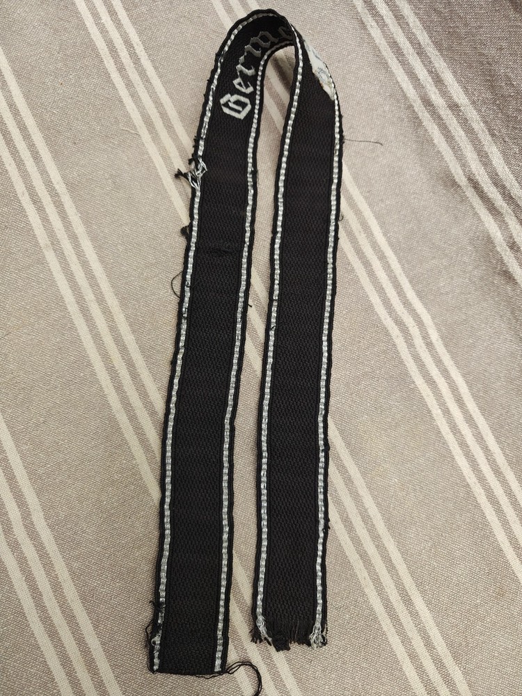 WW2 ORIGINAL GERMAN ELITE GERMANIA CUFF TITLE