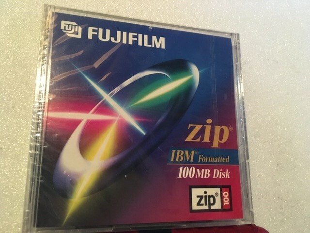 Fujifilm 100 MB Zip Disk IBM Formatted