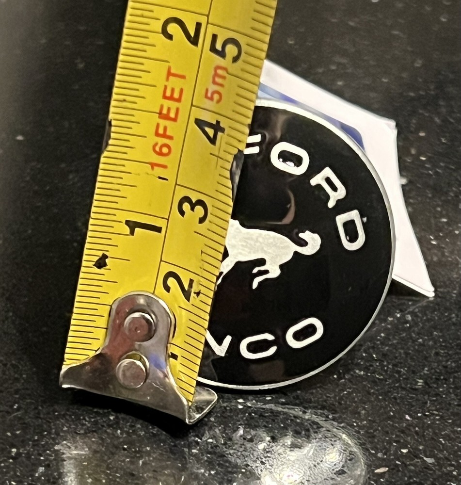 Ford Bronco Drawer Pulls Cabinet Dresser Pull Black Silver Round