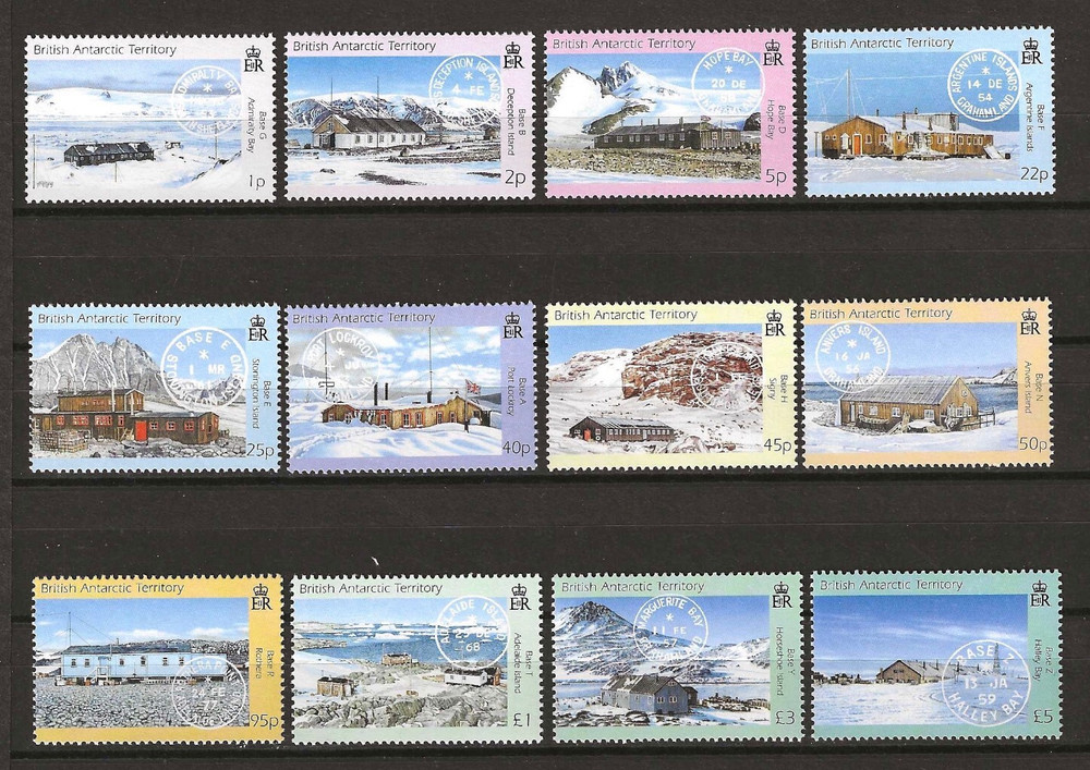 BRITISH ANTARCTIC TERRITORY 2003 SG 365/376 MNH