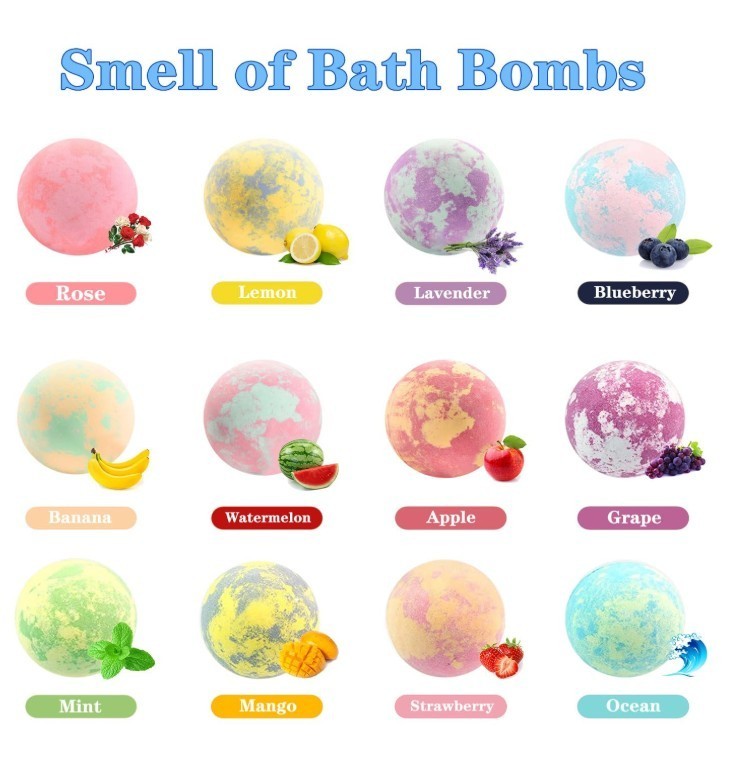 Bath Bombs for Kids with Surprise Inside, 20 Pack Handmade Bath Bomb Gift Set...