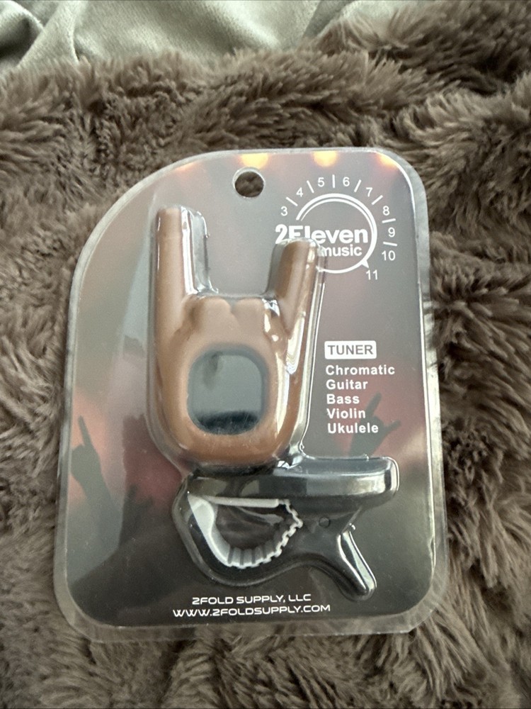 Brown 2Eleven Chromatic Clip On Tuner