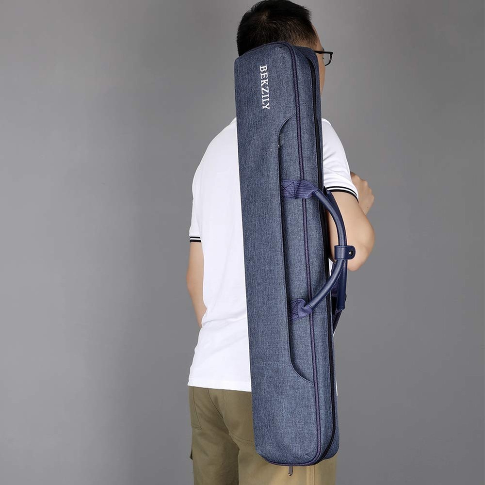 Pool Cue Billiard Stick Carrying Case Blue