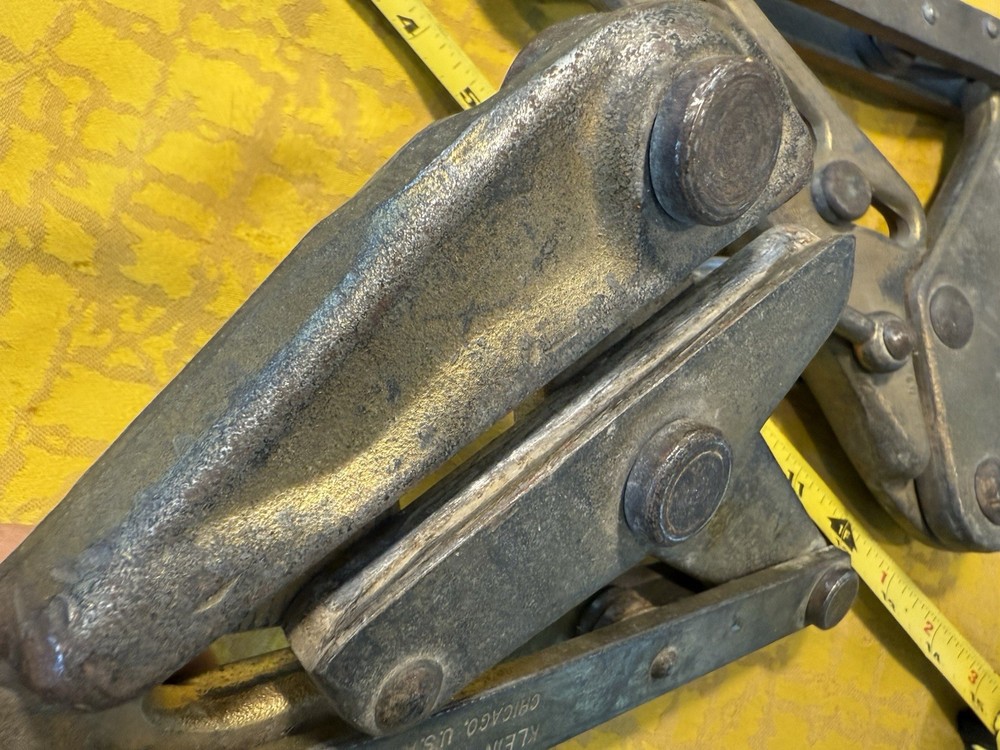 Qty 2 - Klein Tools 1684 High Strength Cable Puller Chicago