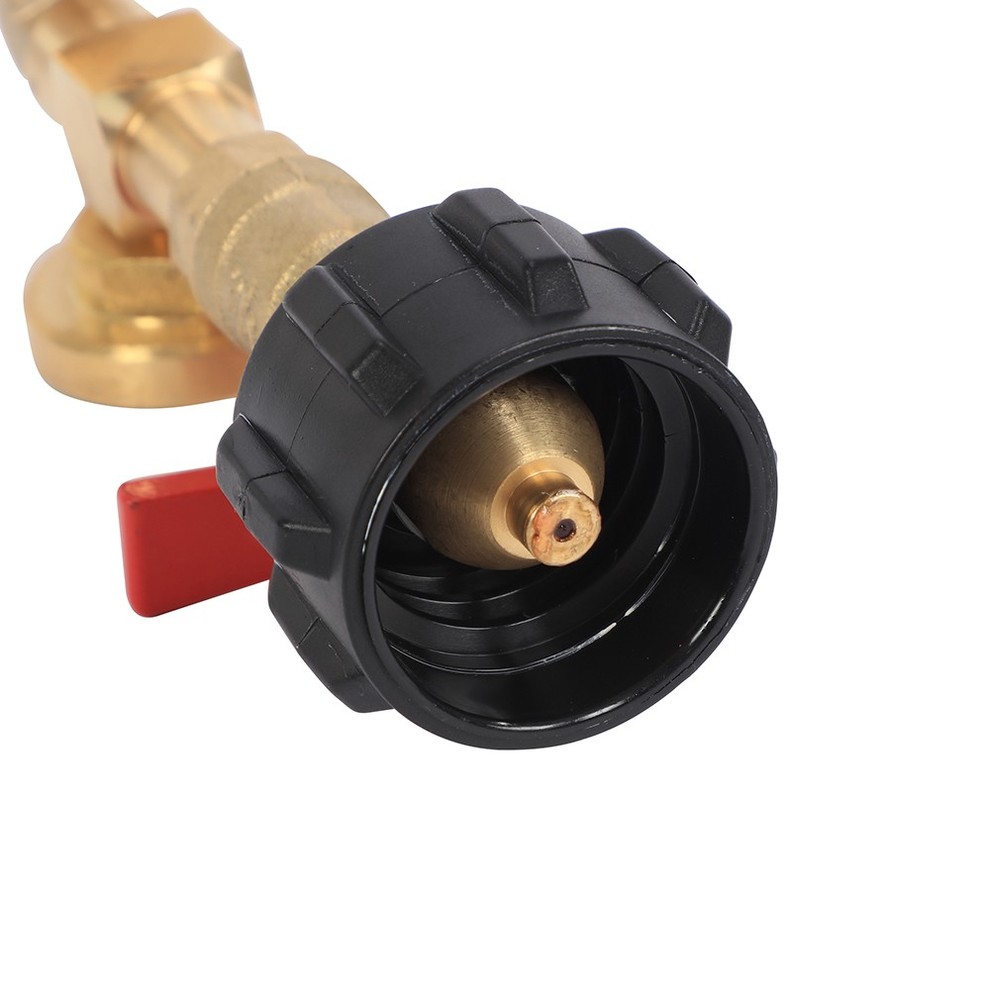 Adapter for Propane Refill from Bulk Tank to Small Cylinders