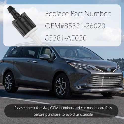 2PCS Windshield Washer Check Valve,Windshield Washer Nozzle Check Valve