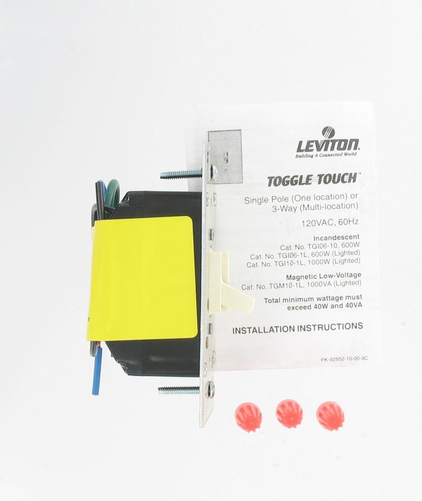 LEVITON TG106-10A TOGGLE DIMMER