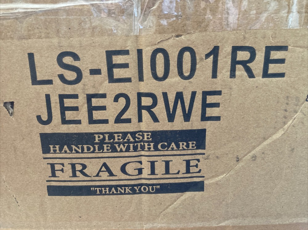 New EXIT Double-Face EMERGENCY RED Sign Model: JEE2RWE / 120V
