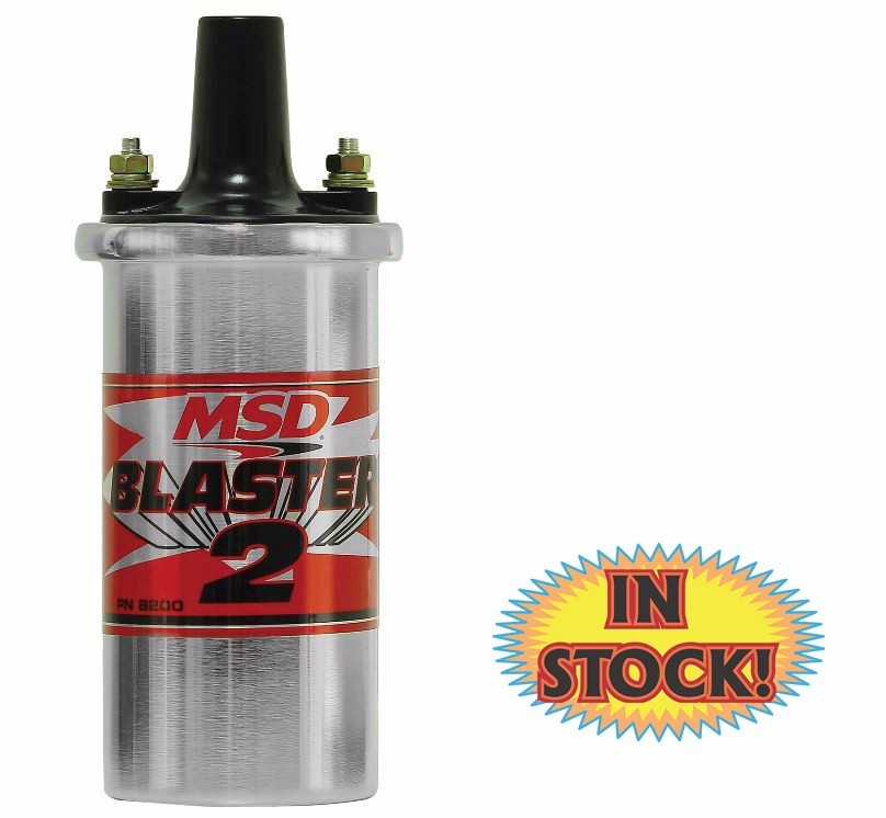 MSD 8200MSD - Blaster 2 Ignition Coil - Chrome
