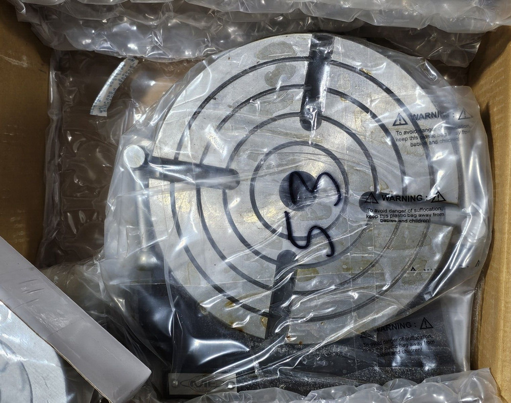 8" HORIZONTAL & VERTICAL ROTARY MACHINE TABLE - 4 SLOTS       TB017