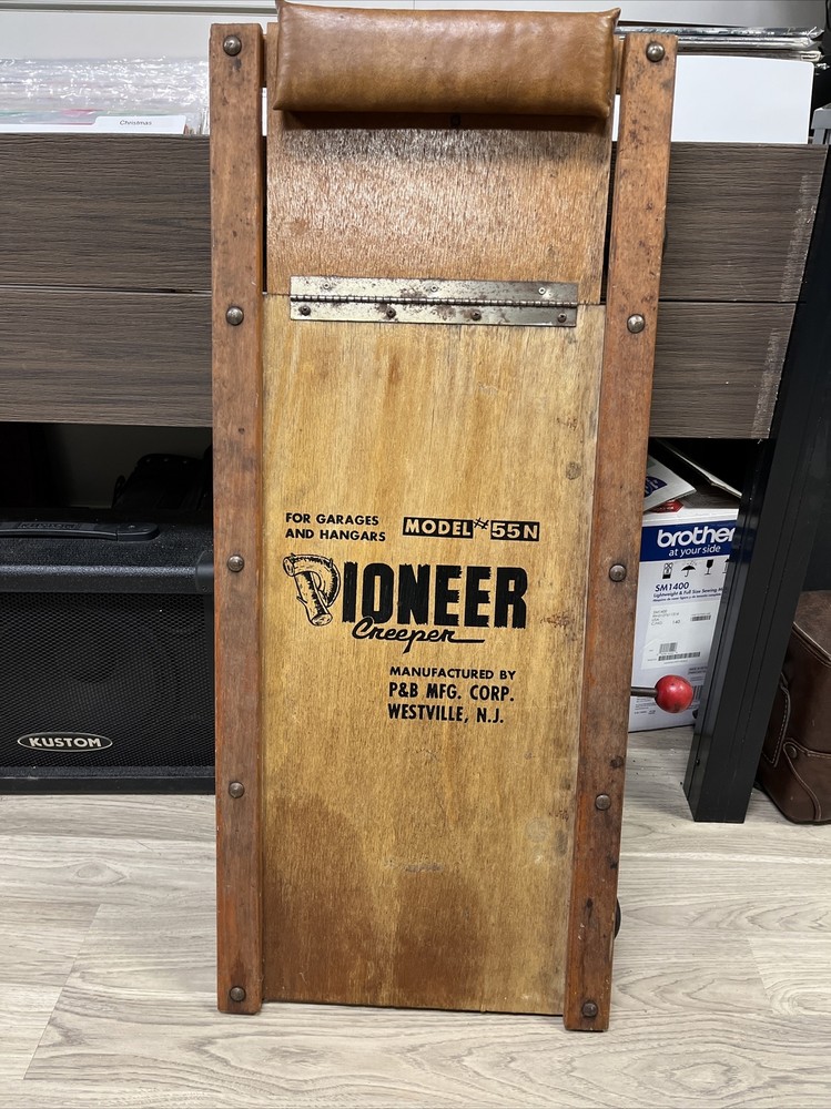 Pioneer Creeper - Model 55N - Adjustable Head Rest