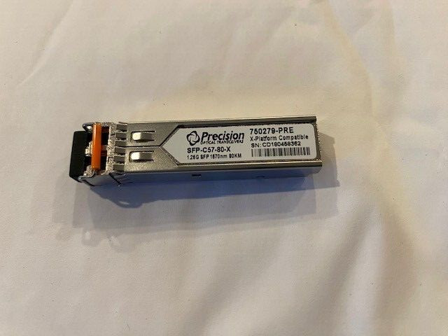 PRECISION Optical Transceiver SFP-C57-80 / 750279 (NEW)
