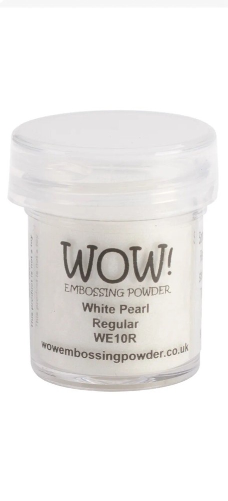 WOW! Embossing Powder 15ml White Pearl