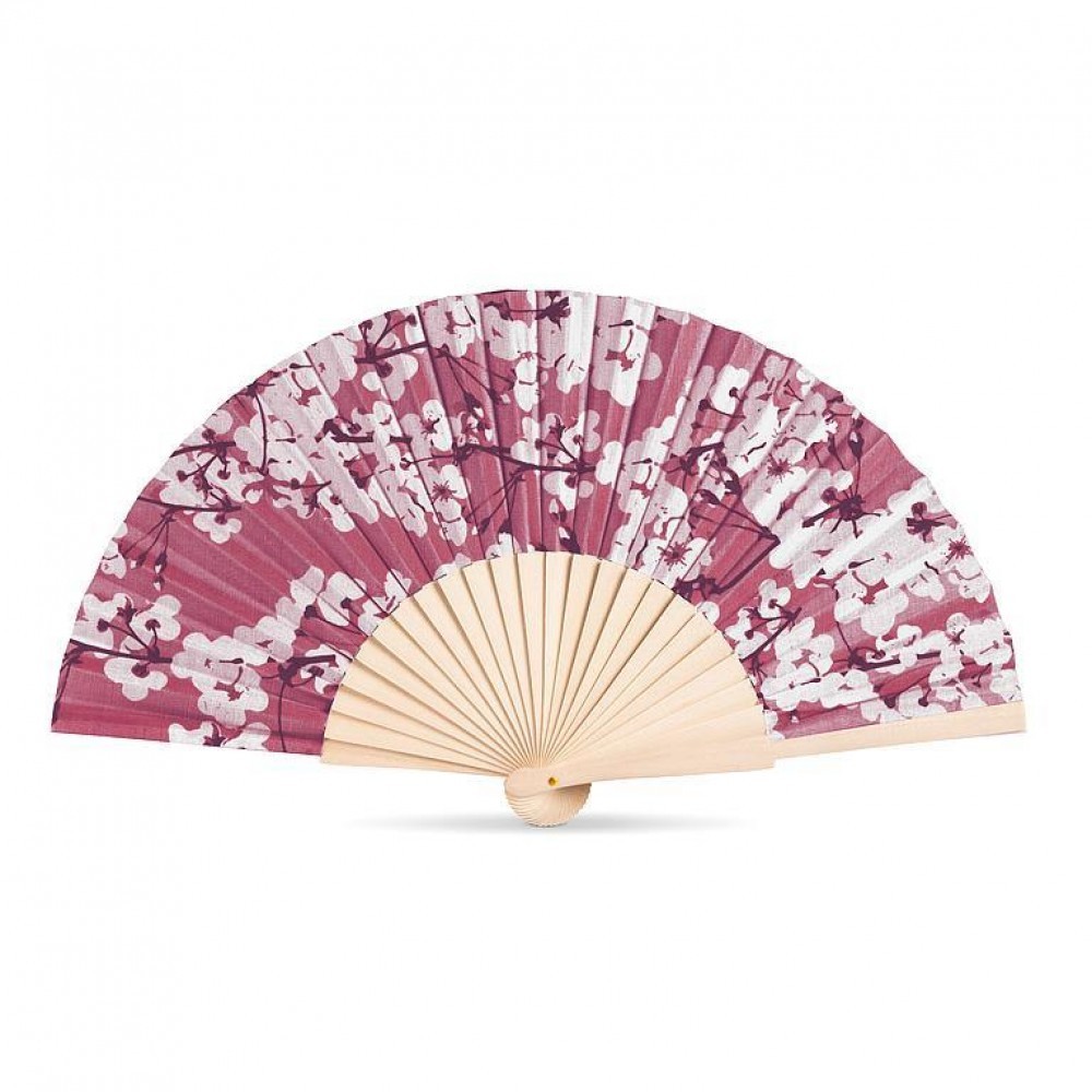 Cherry Blossom Hand Fan