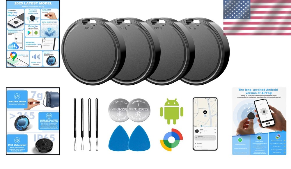 Waterproof Luggage Tracker for Android