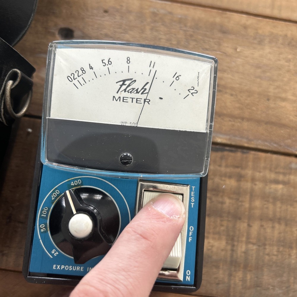 Wein Flash Meter WP 1000 w/ Case Tested & Working