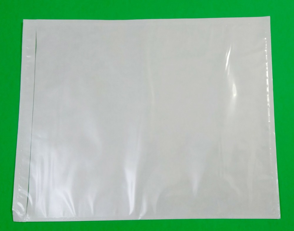 10pcs-25pcs-50pcs  ||  Side Loading Packing List Envelopes - Clear, 9 1⁄2 x 12"