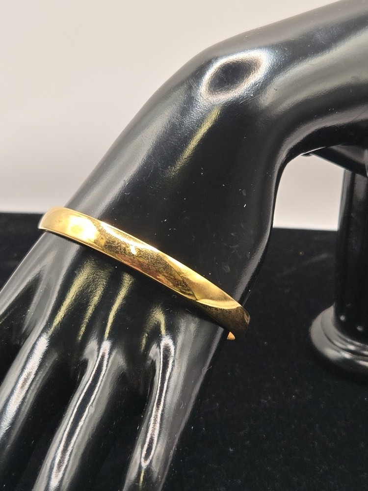Monet Gold Tone Bangle Bracelet