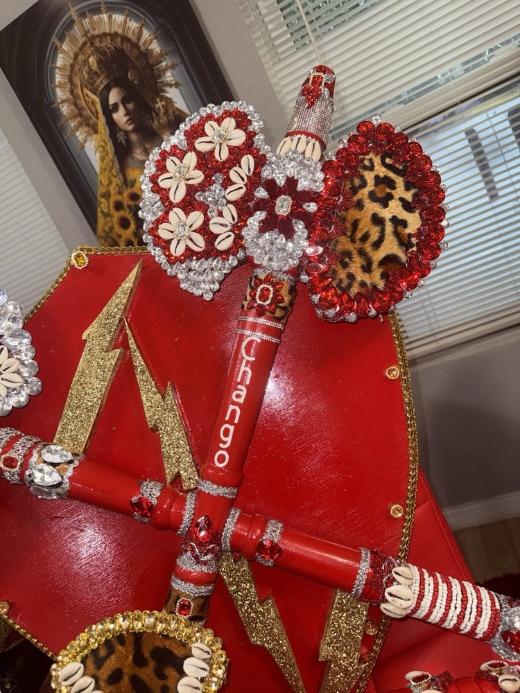 Hachas Decoradas Para Chango