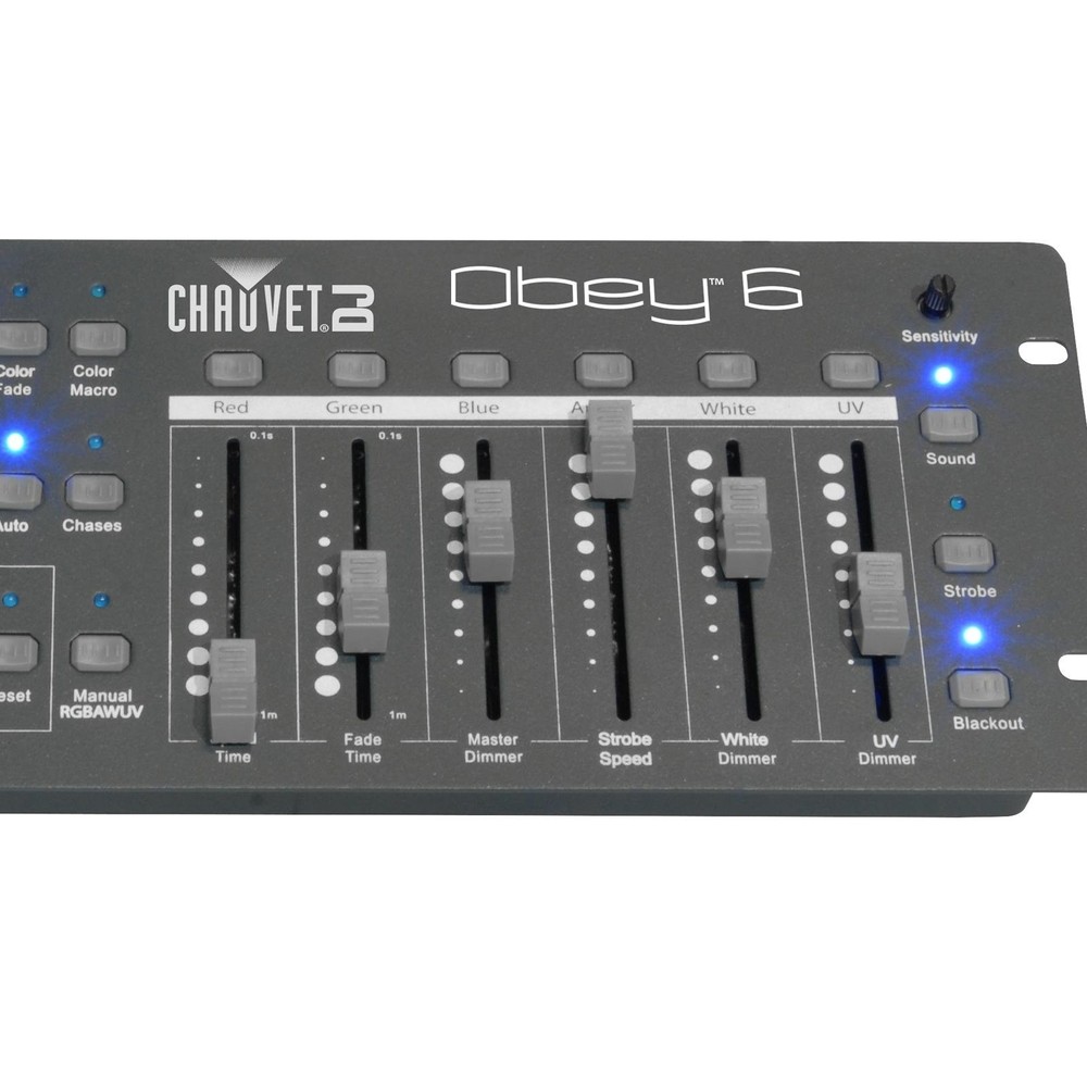 Obey 6 Universal DMX-512 Compact Stage Light Controller
