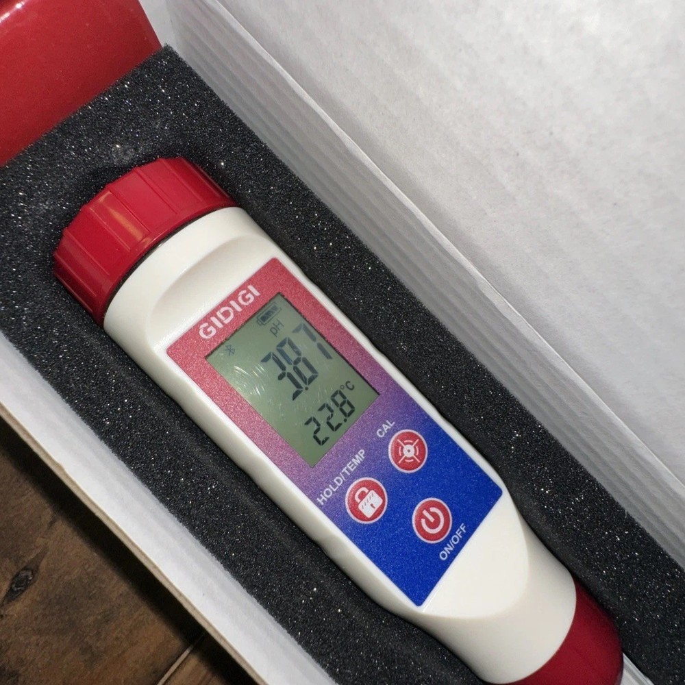 Smart pH Meter GIDIGI Digital Food pH Tester