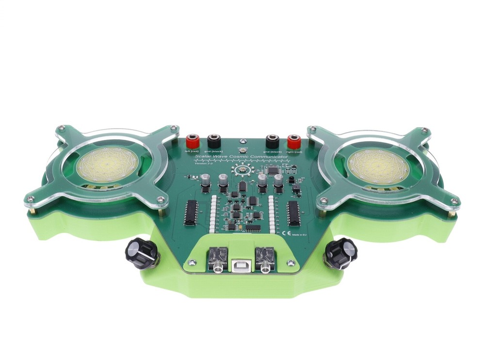 Scalar Wave Cosmic Communicator version 2.0, radionics machine