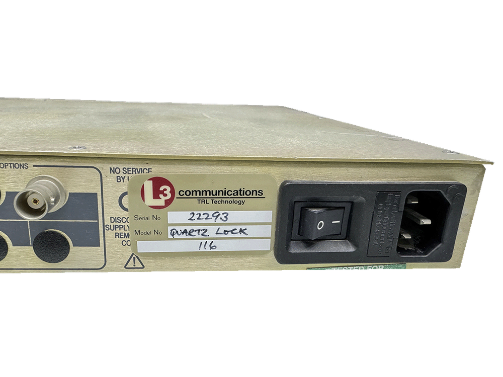 Quartzlock A8-RT GPS Time and Frequency Standard