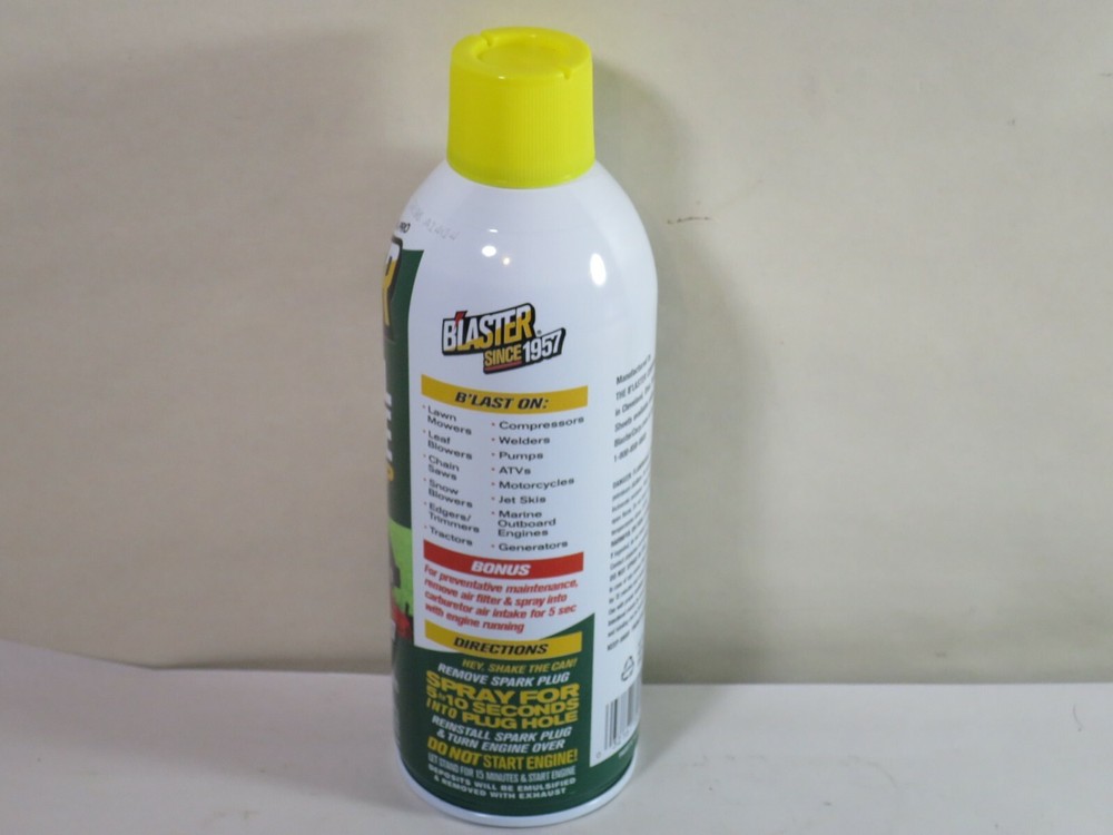 Blaster 16SET Advanced Small Engine Tune Up Starting Fluid Spray 11oz.