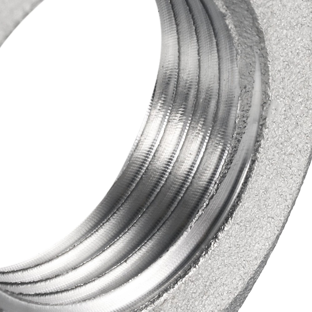 2 Pcs Cast Pipe Fitting Hex Locknut Nut G 3/8" Female Thread (DN10)