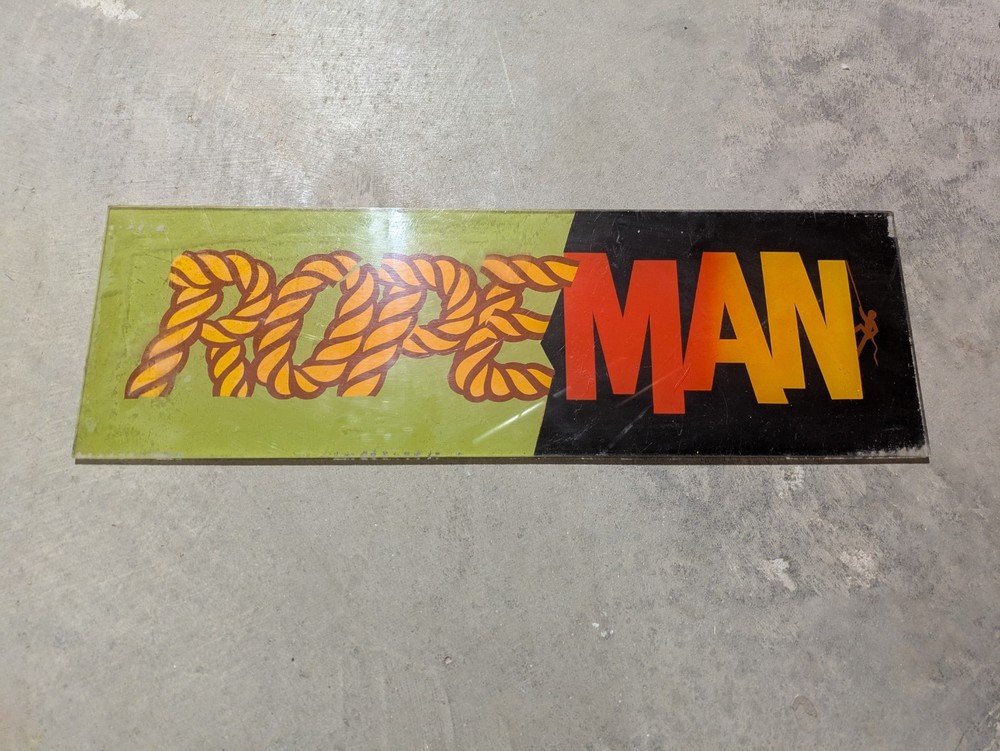 Ropeman / Lasso Arcade Game Marquee - Australia