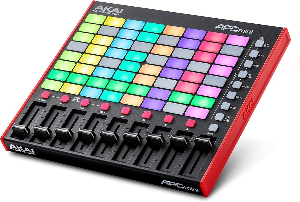 APC Mini MK2 Pad Controller - Ableton Live Lite, 64 RGB Pads-
