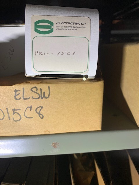 PR1015C8 ELECTRO SWITCH