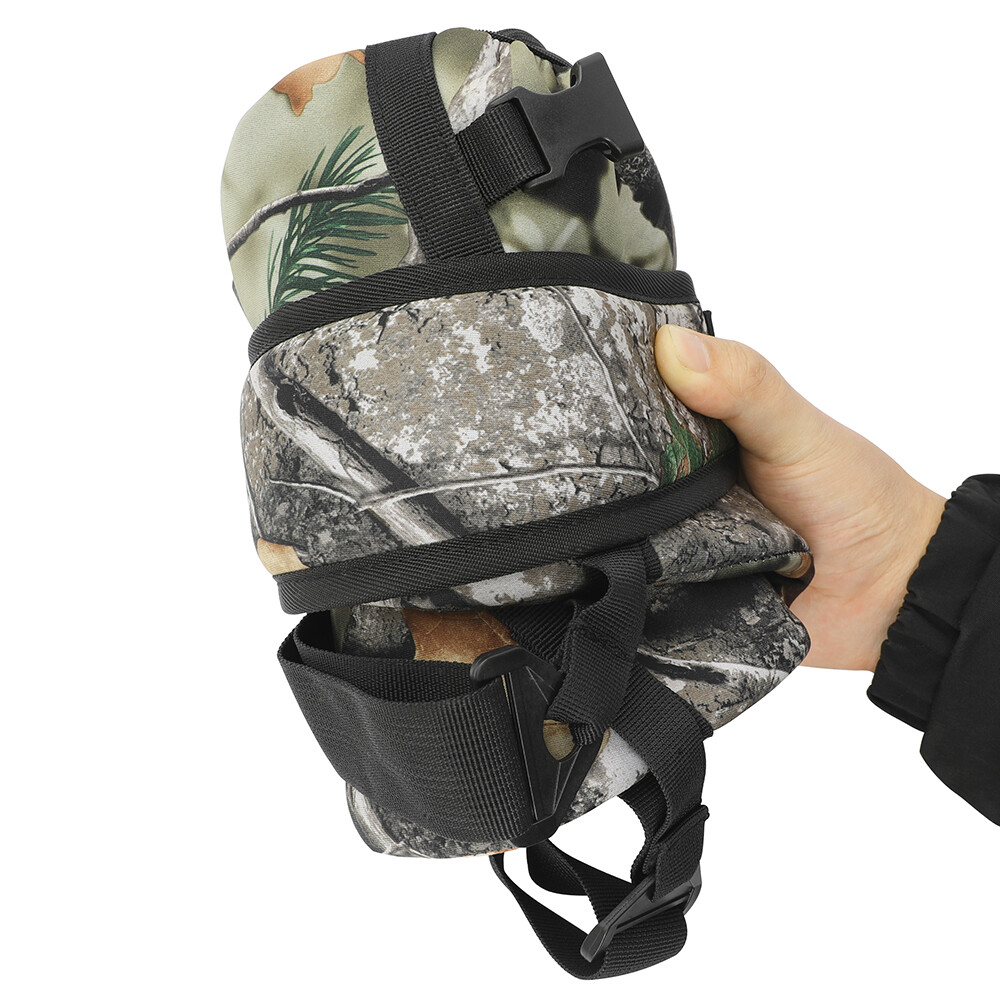 Archery Compound Bow Bag Camo Strap Shoulder Stretchy Backpack Portable Shooting
