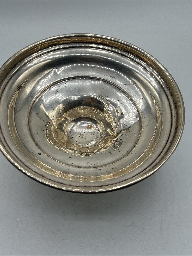 Antique RGS Sterling Silver Compote DISH nut Candy Weighted