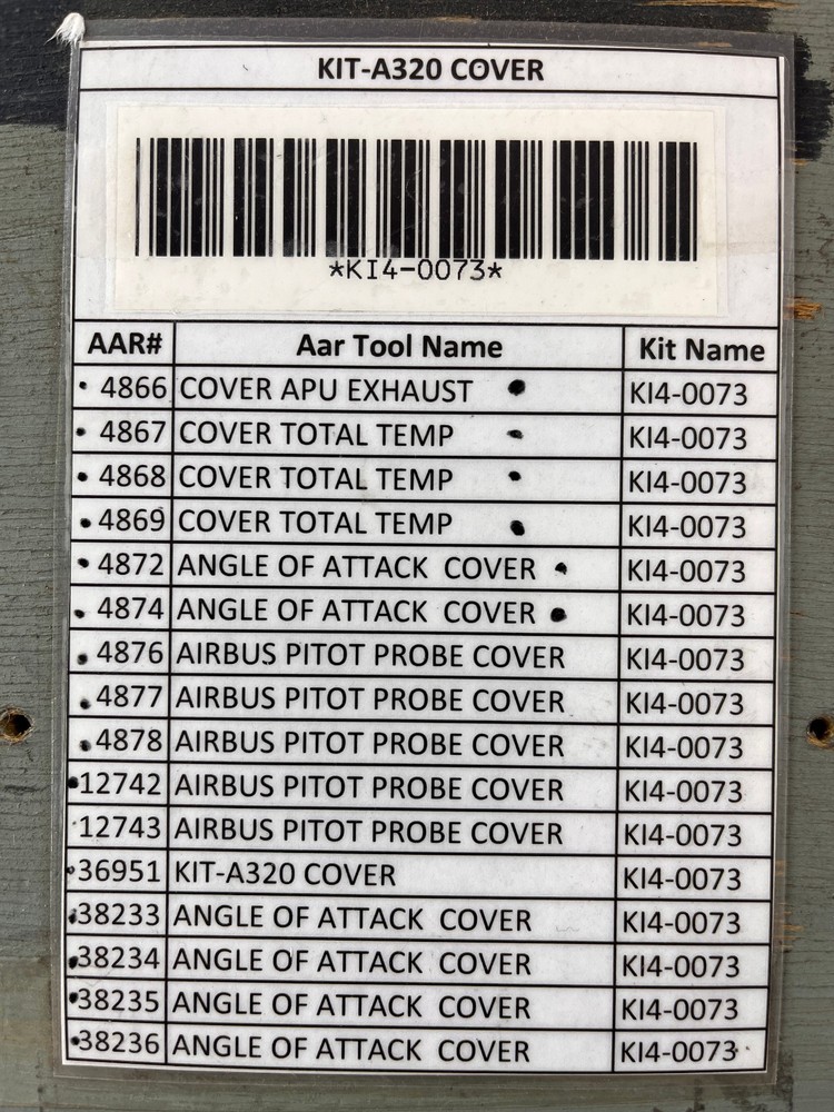 Airbus A320 Cover Kit