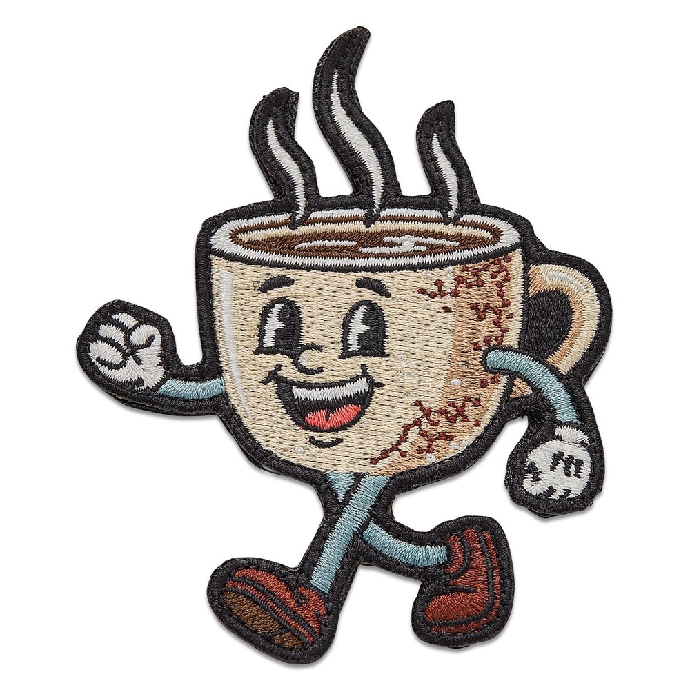 Prometheus Design Werx PDW Coffee Morale Patch Fully Embroidered