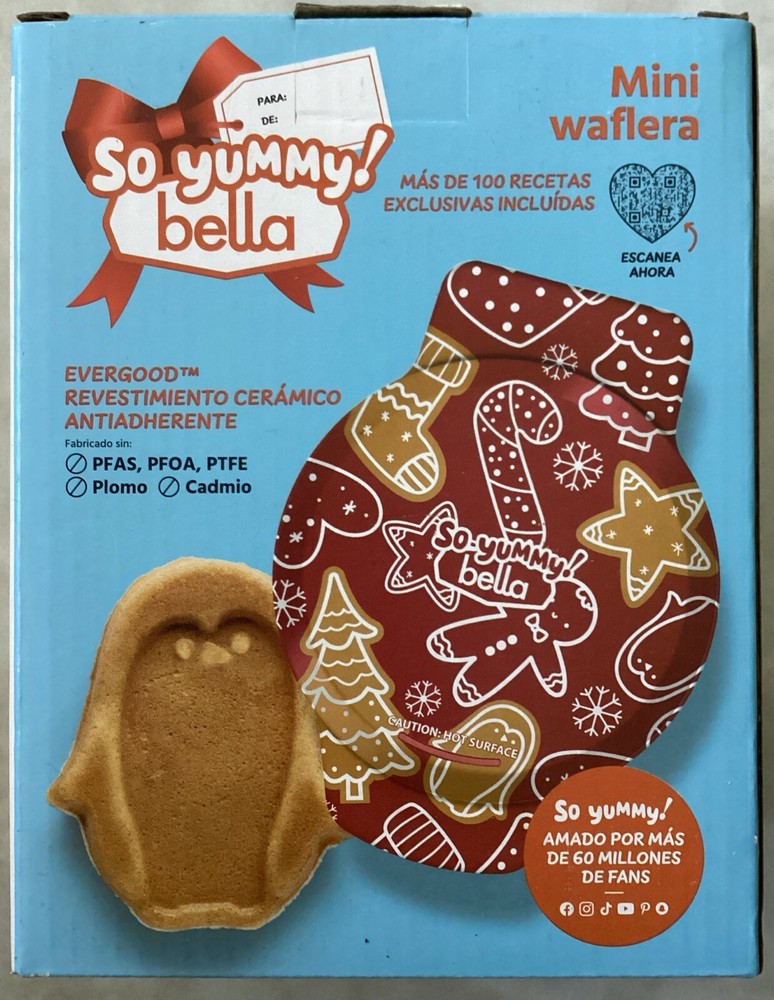 So Yummy Bella Mini Dunker Waffle Makers Penguin