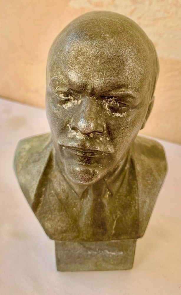 Vladimir Lenin. Vintage Soviet  bust figurine